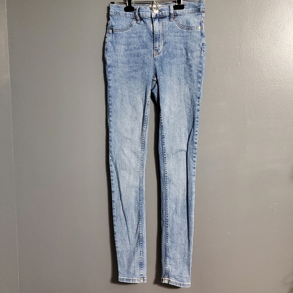 Free People High Rise Jeans Medium Wash Size 26 Regular - Picture 1 of 6